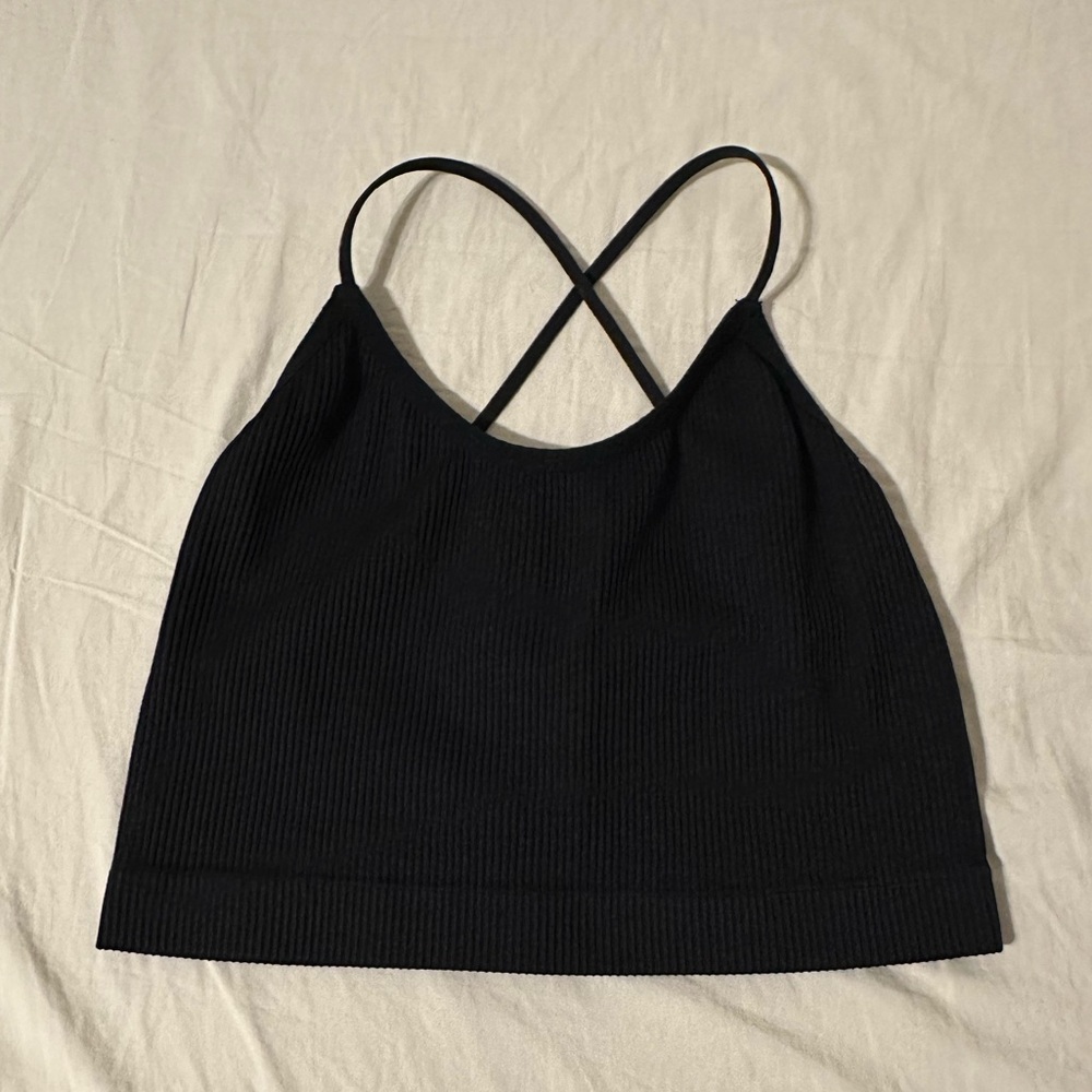 Colsie Ribbed Seamless Brami - Picture 3 of 5